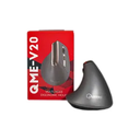 MOUSE QUASAD QME-V20 VERTICAL Scientific Ergonomic Design Wireless USB2.0 RECARG. BLACK