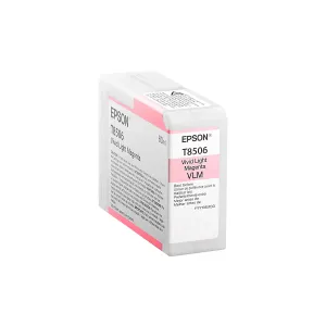 Cartucho Epson T85060N UltraChrome HD Vivid Light Magenta Ink 80 ml