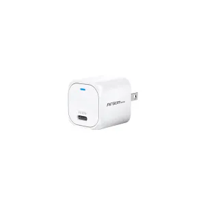 WALL CHARGER ARGOM 20W CARGA RAPIDA CONECTOR NANO TYPE-C INDICADOR LED BLANCO