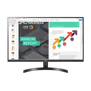 [MONLGX32QN600-B] MONITOR LG LED 32INC. QHD IPS HDR10 2HDMI DP WITH AMD FREESYNC