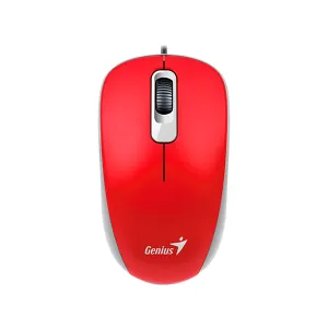 [MOUGENDX110URG5] MOUSE GENIUS DX-110 USB ROJO G5