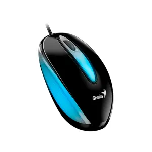 [MOUGENDXMINUSBK] MOUSE GENIUS DX-MINI BLACK RGB BLUEEYE USB