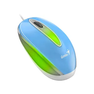 [MOUGENDXMINUSBL] MOUSE GENIUS DX-MINI BLUE RGB BLUEEYE USB