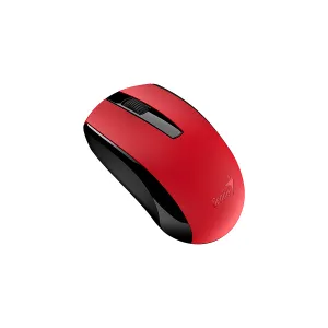 [MOUGENECO8100RD] MOUSE GENIUS ECO-8100 WIRELESS RECARGABLE ROJO