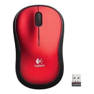[MOULOG910003635] MOUSE LOGITECH M185 ROJO-NEGRO WIRELESS USB PLUG AND PLAY