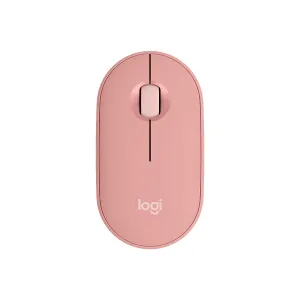 [MOULOG910007048] MOUSE LOGITECH M350S PEBBLE 2 WIRELESS RF - BT 4000DPI PINK