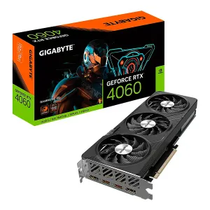 [VIDGIB4060GMOC8] TARJETA DE VIDEO GIGABYTE RTX-4060 GAMING OC 8GB GDDR6 128BIT 2HDMI 2DP 3VENT. PCIE 4.0