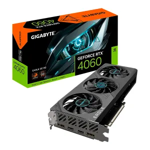 [VIDGIB406EAOC8G] TARJETA DE VIDEO GIGABYTE RTX-4060 EAGLE OC 8GB GDDR6 128BIT 2HDMI 2DP 3VENT PCIE 4.0