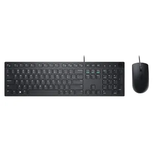 [KEYDEL580-AKKW] TECLADO AND MOUSE DELL KM-300C WIRED USB-A BLACK