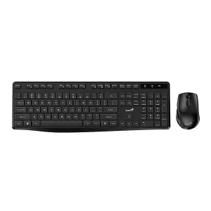 [KEYGENKM8206SBK] TECLADO GENIUS KM-8206S - MOUSE OPT. WIRELESS SILENCE USB 2.4Hz NEGRO SP