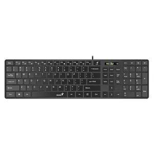 [KEYGENSLIM126UB] TECLADO GENIUS SLIMSTAR 126 WIRED USB NEGRO