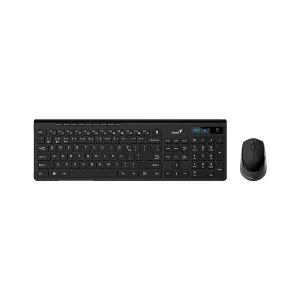 [KEYGENSLM8230BK] TECLADO - MOUSE GENIUS SLIMSTAR 8230 WIRELESS BLUETOOTH MULTIMEDIA USB BLACK