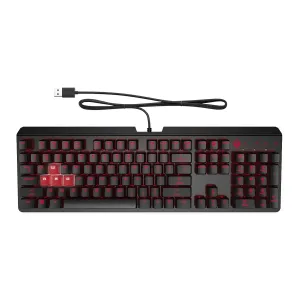 [KEYHPX6YW76AA] TECLADO OMEN BY HP ENCODER RED USB BLACK