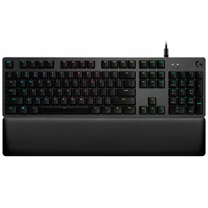 [KEYLOG920009322] TECLADO LOGITECH GAMING G513 NEGRO MECANICO RGB LIGHTSYNC GX CAFE ALEACION ALUMINIO Y MAGNESIO