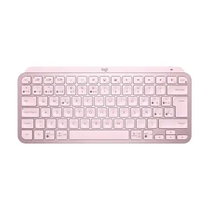 [KEYLOG920010478] TECLADO LOGITECH MX KEYS MINI INALAMBRICO RF WIRELESS/BLUETOOTH ROSA
