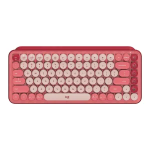 [KEYLOG920010715] TECLADO LOGITECH POP KEYS MECANICO INHALAMBRICO ROSADO