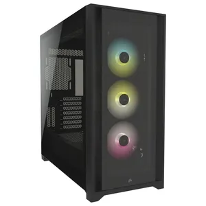 [CASCORCC9011212] CASE CORSAIR ATX 5000X RGB TEMPERED GLAS  MID-TOWER CASE N-PS  NEGRO
