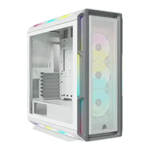 [CASCORCC9011231] CASE CORSAIR ATX ICUE 5000T RGB TEMPERED GLAS MID-TOWER CASE N-PS 3VEN BLANCO