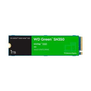 [HDDWDIS100T2G0C] SSD WESTERN DIGITAL SN350 NVME 1TB GEN3X4 PCIE M.2 2280 1850MBS GREEN