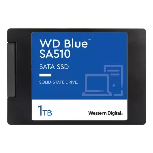 [HDDWDIS100T3B0A] SSD WESTERN DIGITAL 1TB INTERNO 2.5INCH SA510 7MM SATA  III 560MB-S BLUE