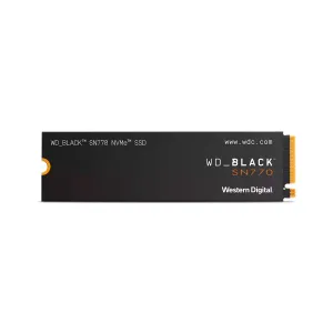 [HDDWDIS100T3X0E] SSD WESTERN DIGITAL SN770 NVMe 1TB GEN4 PCIe M.2 2280 5150MBs Black