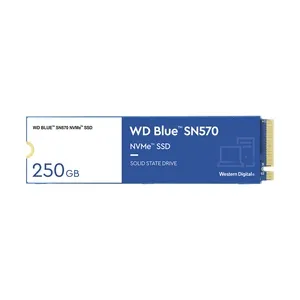 [HDDWDIS250G3B0C] SSD WESTERN DIGITAL 250GB M.2 2280 NVME SN570 BLUE