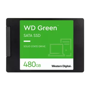 [HDDWDIS480G3G0A] SSD WESTERN DIGITAL 480GB L3.96-W2.75-H0.28 SATA3 545MB-S GREEN