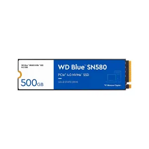 [HDDWDIS500G3B0E] SSD WD 500GB SN580 NVME GEN4X4 PCIE GEN. 4.0 M.2 2280 HASTA 4000MB-S BLUE