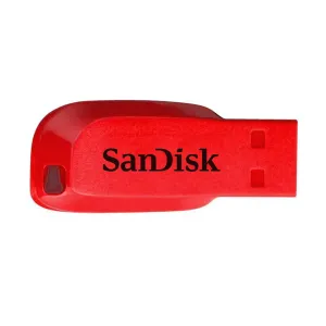 [FMESCDSDCZ5032R] FLASH MEMORY SANDISK 32GB CRUZER BLADE USB ROJO