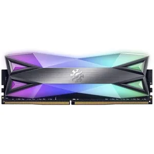 [DIMADA16G32G6S6] DIMM ADATA XPG 16GB DDR4-3200MHZ SPECTRIX D60 RGB CL16 TUGSTEN GRIS