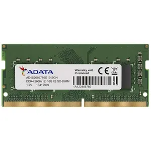[DIMADASD16GP266] SO-DIMM ADATA 16GB PC-2666 DDR4 SINGLE TRAY SO-DIMM2666X816GBI
