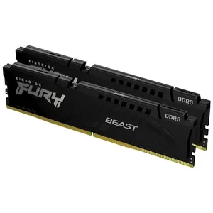 [DIMKIN548C3K232] DIMM KINGSTON FURY BEAST NEGRO 32GB 2X16GB-64BIT DDR5-4800 CL38 288-PIN