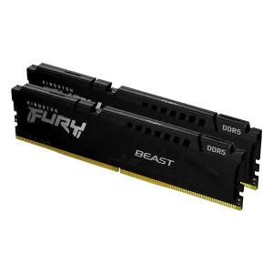 [DIMKIN552C4K232] DIMM KINGSTON FURY BEAST 32GB 2X16GB DDR5-5200MHZ CL40 288-PIN NON-ECC