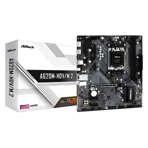 [MBOASRA620MHDVM] MBO ASROCK A620M HDV/M.2 AMD5 HDMI-DP 2XDDR5 6USB 4SATA3 PCIE1X16-2X1 M.2 MICROATX