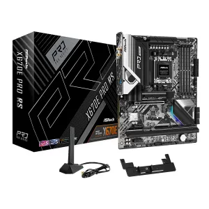 [MBOASRX670EPRRS] MBO ASROCK X670E PRO RS AMD5 HDMI-DP 4XDDR5 11USB 6SATA3 PCIE1X16-2X1 M.2 WIFI ATX