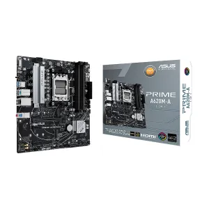 [MBOASUA620MACSM] MBO ASUS PRIME A620M-A CSM AMD Ryzen 7000 4DDR5 VGA HDMI DP PCIE4.0 2M.2 USB3.2 micro-ATX