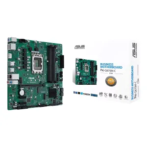 [MBOASUQ670MCCSM] MBO ASUS PRO Q670M-C-CSM 13VA-12VA LGA1700 4DDR5-5600 2DP HDMI 2M.2 6USB PCIE4.0 MATX
