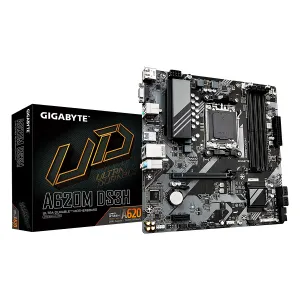 [MBOGIBA620MDS3H] MBO GIGABYTE A620M DS3H AMD AM5 RYZEN 7000 4DDR5-5200 DP 2HDMI D-SUB M.2 PCIE-4.0 MICROATX