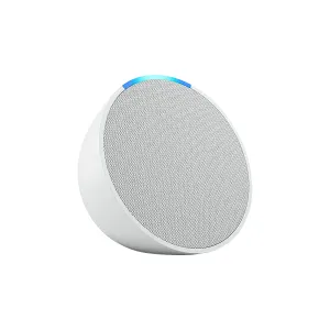 [PARAMZ026892180] SPEAKER SMART AND COMPACT AMAZON ECHO POP WITH SHARP SOUND AND ALEXA GLACIER WHITE