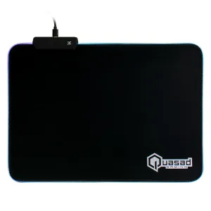 [SUMQUAQ-MPG1RGB] MOUSE PAD QUASAD GAMING Q-MPG1 30CM RGB BLACK