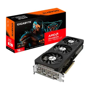 [VIDGIBR76XTGO16] VIDEO GIGABYTE Radeon RX-7600 XT GAMING OC 16GB 128BIT GDDR6 2DP 2HDMI 3VEN. PCI EXP. 4.0