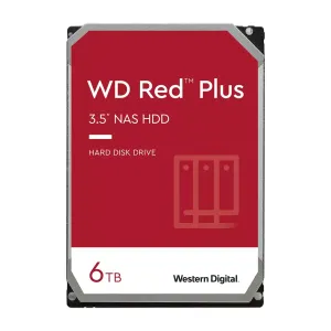 [HDDWDIWD60EFPX] DISCO DURO WESTERN DIGITAL-INTERNO 6TB 5400RPM 3.5INC. 24-7-NAS SATA6GB-S CACHE 256MB RED PLUS