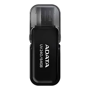 [FMEADA64GUV240R] FLASH MEMORY ADATA 64GB-UV240 USB2.0 NEGRO