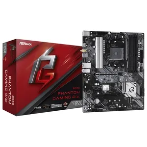 [MBOASRB550PG4AC] MBO ASROCK B550 PHANTOM GAMING 4/AC AMD AM4 HDMI 4XDDR4 DIMM 8USB 4SATA3 PCIE2X16-2X1 M.2 ATX