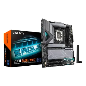[MBOGIBZ890EAWF7] MBO GIGABYTE Z890 EAGLE WIFI 7 Intel Core Ultra Series LGA1851 DDR5-6400 BT 4m.2 WIN-64Bit ATX