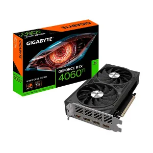 [VIDGIB406TWF216] TARJETA DE VIDEO GIGABYTE RTX-4060 TI OC WINDFORCE 16GB GDDR6 128BIT 2HDMI 2DP 2VENT. PCIE 4.0