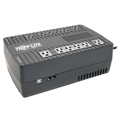 [AVR750U] UPS 750VA 450W EATON BY TRIPP LITE  Interactivo de  - 12 Tomacorrientes NEMA 5-15R, AVR, 120V, 50Hz / 60Hz, USB, Instalación en pared o escritorio