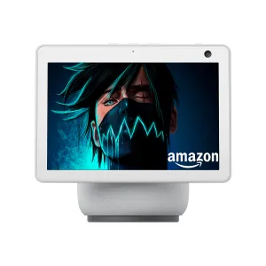 [MONAMZ080535814] PANTALLA AMAZON ECHO SHOW 10INCH 3RA GEN SMART DISPLAY HD GLACIER WHITE