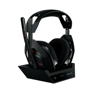 [HSELOG939002217] HEADSET LOGITECH ASTRO A50 LIGHTSPEED WIRELESS GAMING WITH BASE STATION BLACK