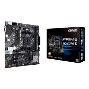 [MBOASUA520M-K] MBO ASUS PRIME A520M-K AM4 RYZEN 2DA. 2XDDR4 HDMI DP 12USB 4PCIE MATX
